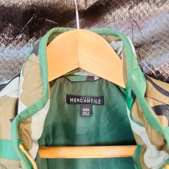 JCrew Army Green Fatigue Vest - Picture 6 of 6